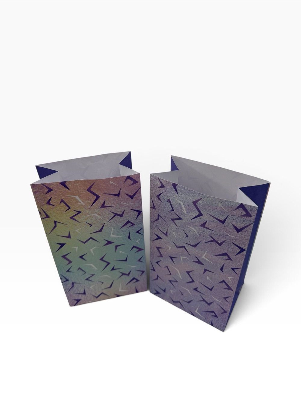Retro Paper Party Favor Bags – Lot of 4 Packs of 12 in each